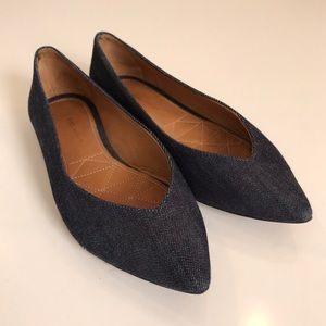 Isabel Marant Denim Flats Ballerinas